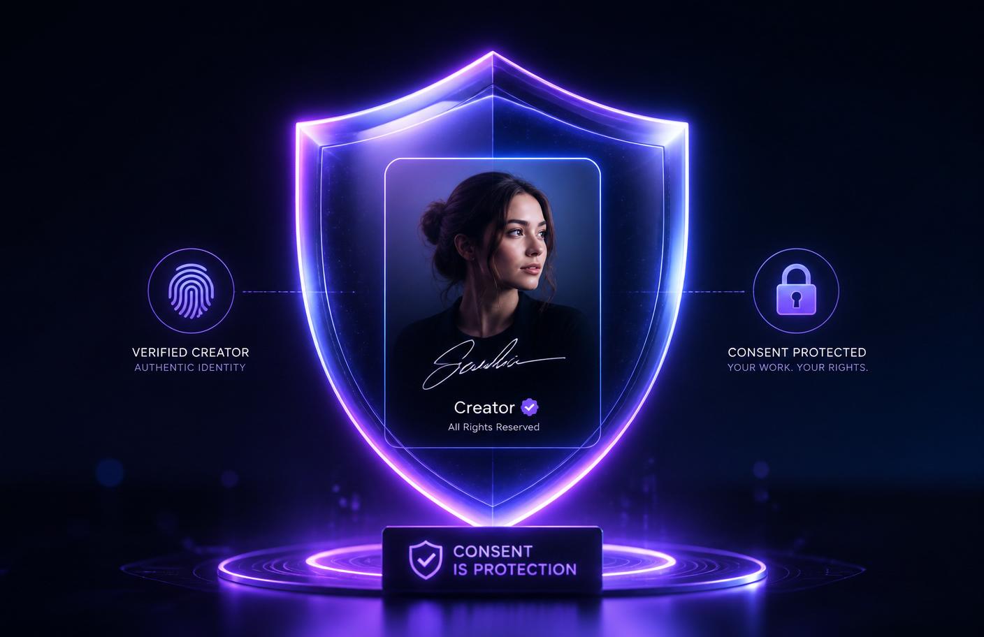 Consent and identity protection shield